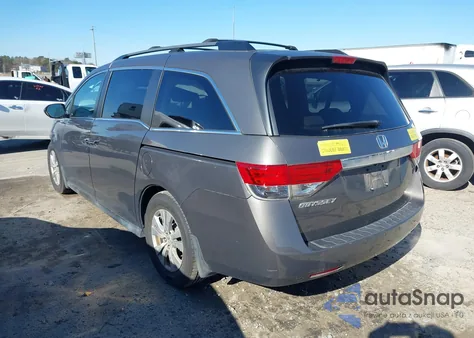 2014 Honda Odyssey Ex from USA, damaged, VIN 5FNRL5H49EB130158